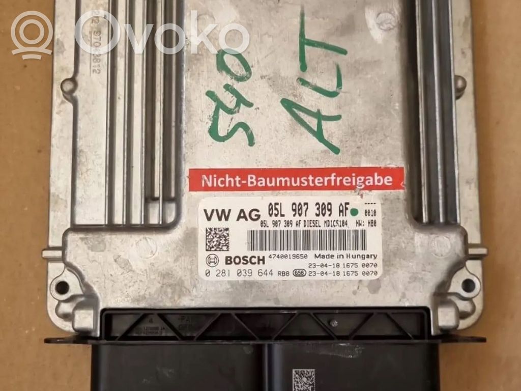 Audi A6 S6 C8 4K Engine control unit/module 