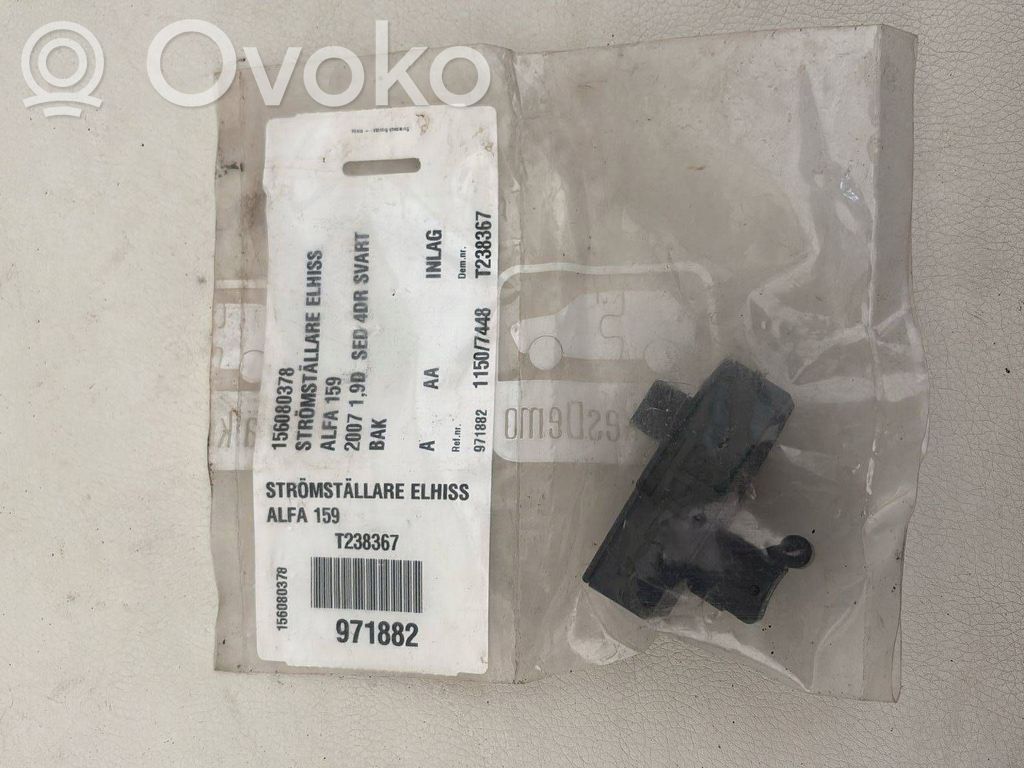 Alfa Romeo 159 Electric window control switch 