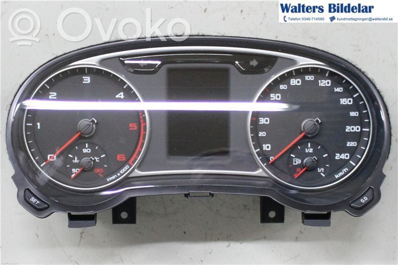 Audi A1 Speedometer (instrument cluster) 