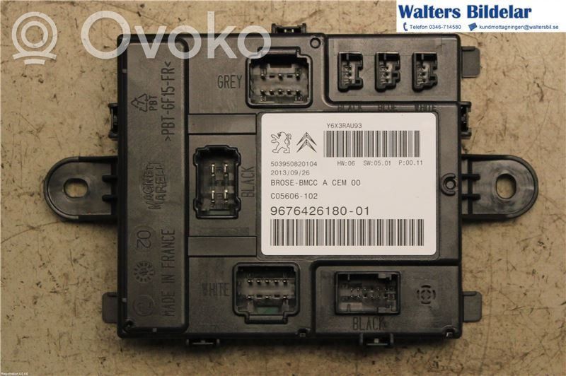 Citroen C4 II Picasso Autres unités de commande / modules 
