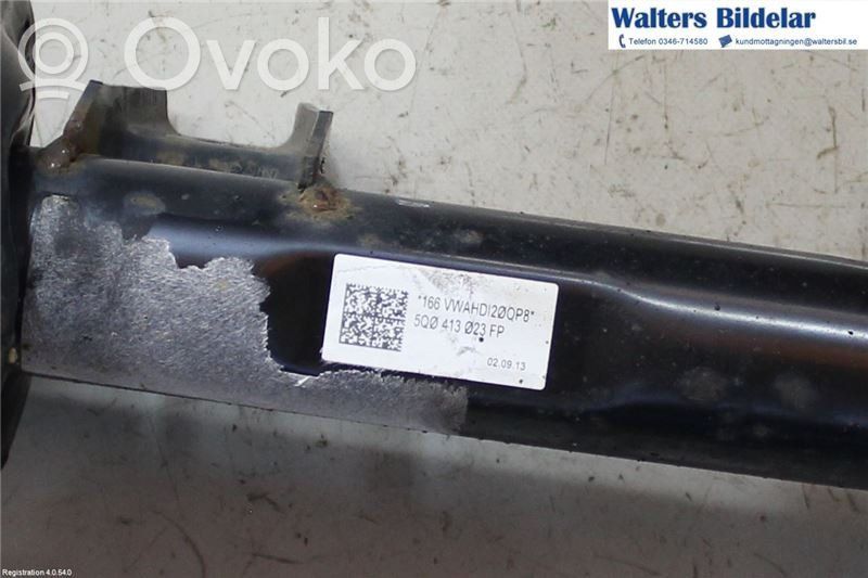 Seat Leon (5F) Front shock absorber with coil spring 