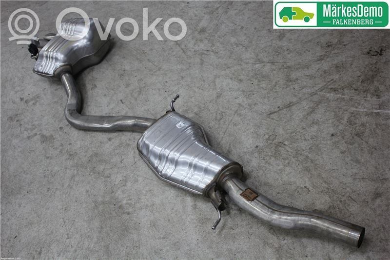 Audi A4 S4 B9 8W Tłumik tylny / Końcowy / Wydech 