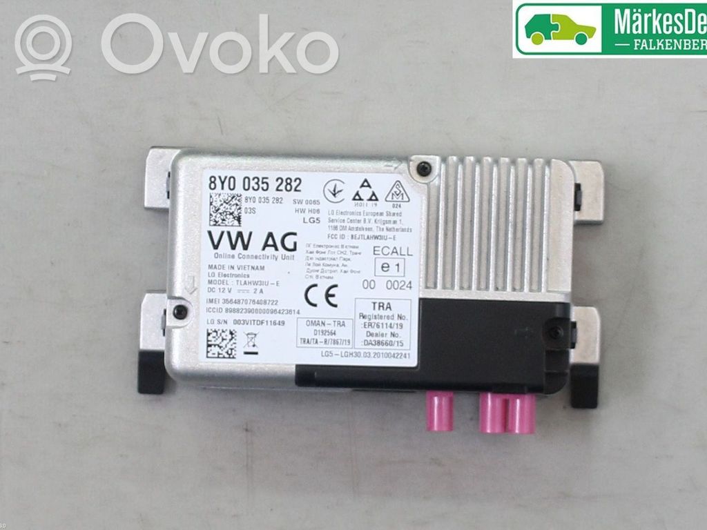 Audi A3 8Y Autres unités de commande / modules 