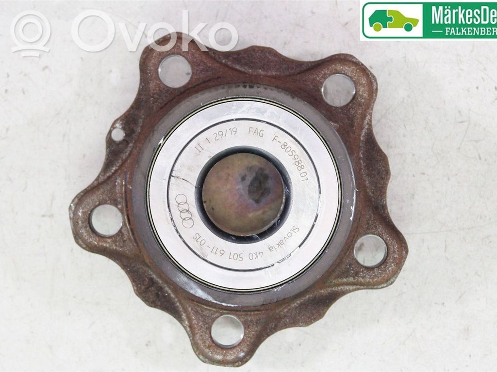 Audi A6 S6 C8 4K Rodamiento de cubo de rueda trasera 
