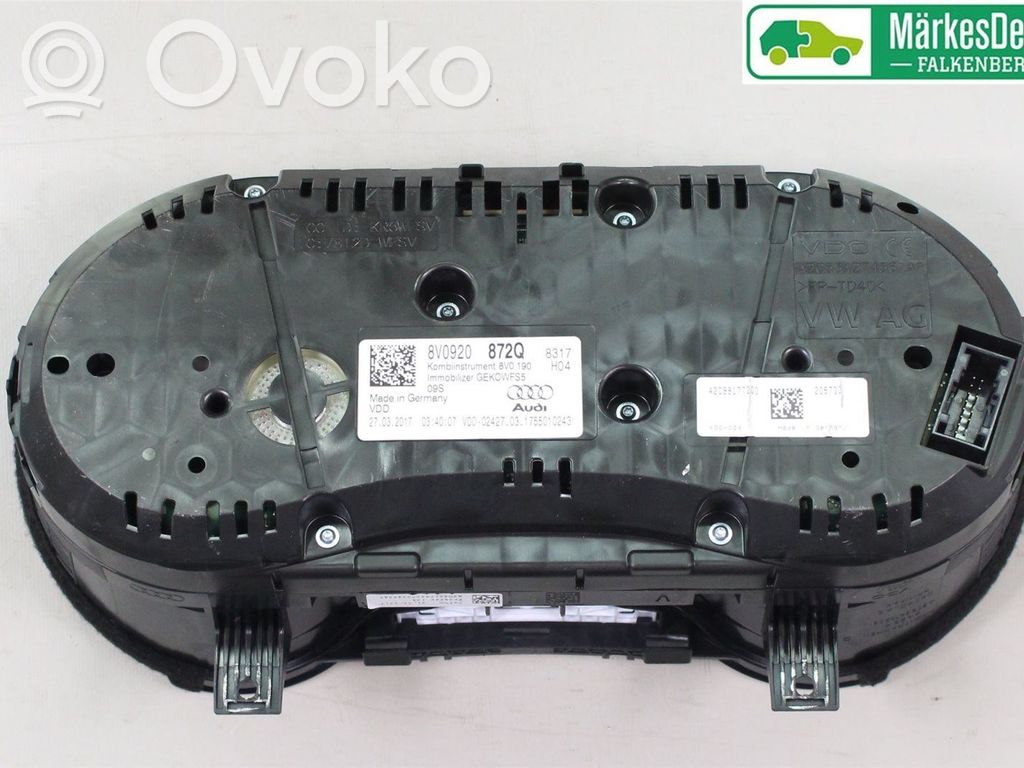 Audi Q2 - Tachimetro (quadro strumenti) 