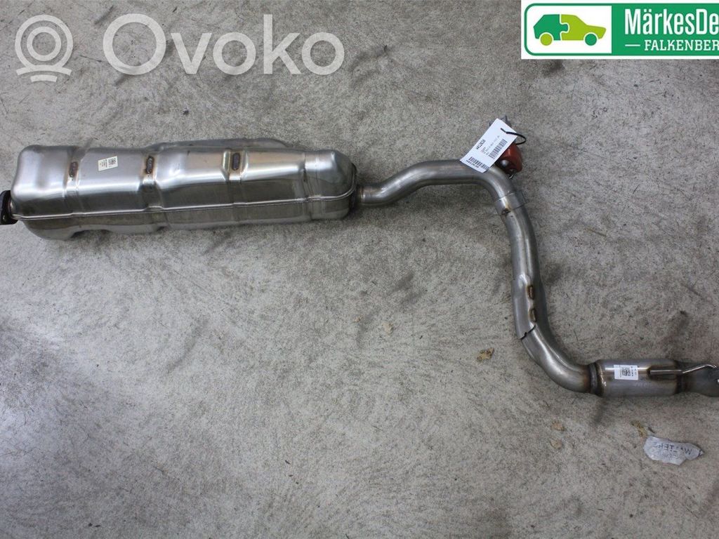 Volkswagen Golf VIII Tłumik tylny / Końcowy / Wydech 