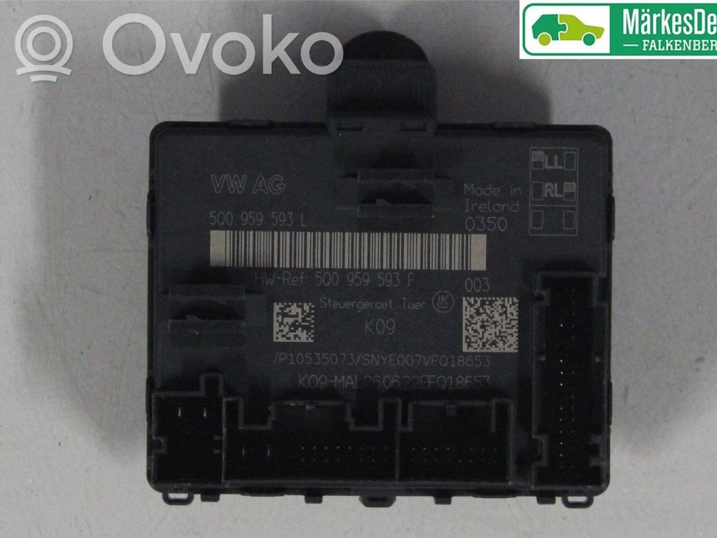Unité de commande module de porte   5Q0959593L,5Q0959593L,5Q0959593L