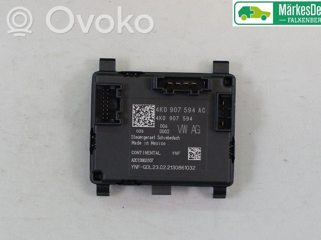 Audi Q5 SQ5 FY Sunroof control unit/module 