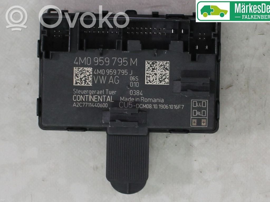 Audi A4 S4 B9 8W Unité de commande module de porte