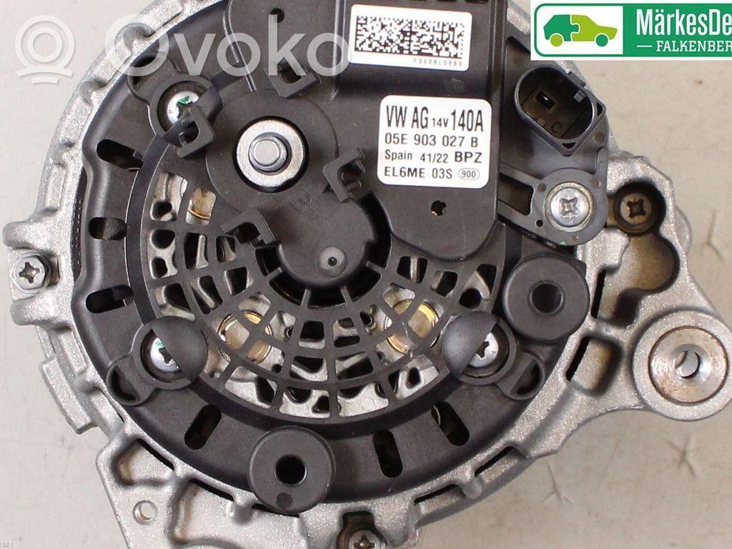 Generator/alternator   05E903027BX,05E903027B,05E903027B