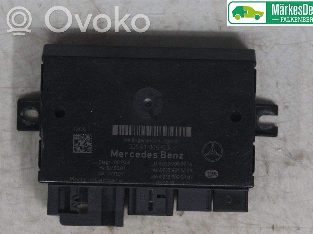 Mercedes-Benz E W213 Unitate/modul de comandă remorcă cu bară de tractare 