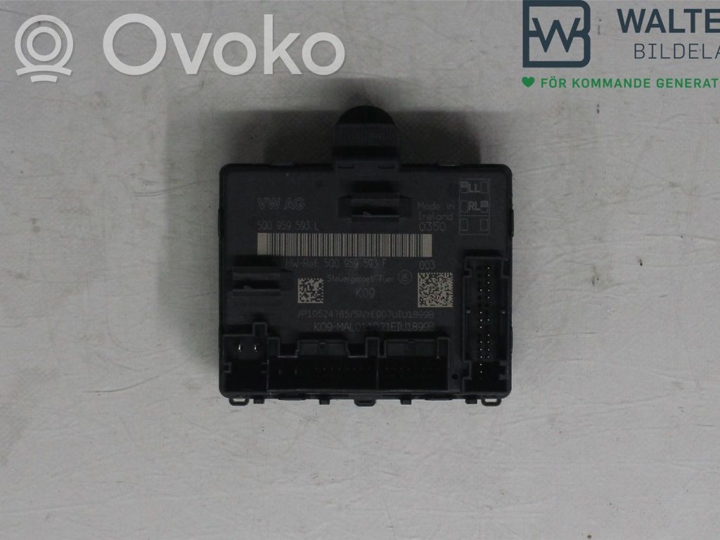 Unité de commande module de porte   5Q0959593L,5Q0959593L,5Q0959593L