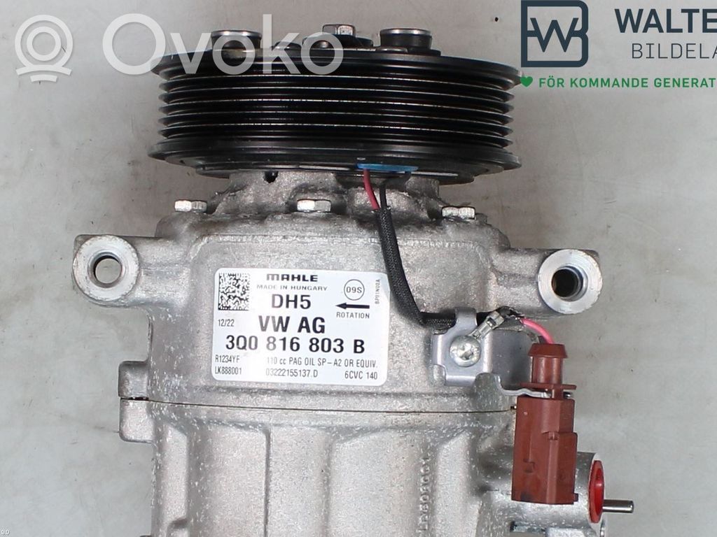 Volkswagen Caddy Compresor (bomba) del aire acondicionado (A/C)) 