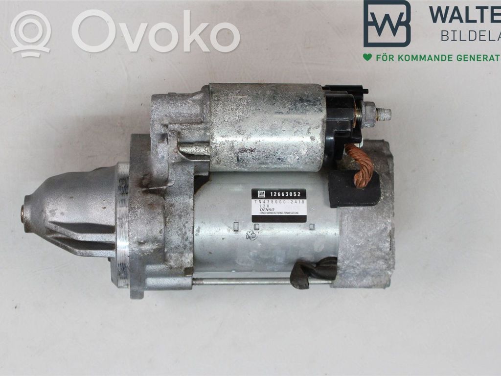 Opel Insignia B Motor de arranque 
