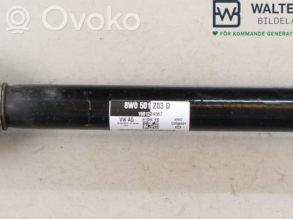 Audi A4 S4 B9 8W Albero di trasmissione posteriore