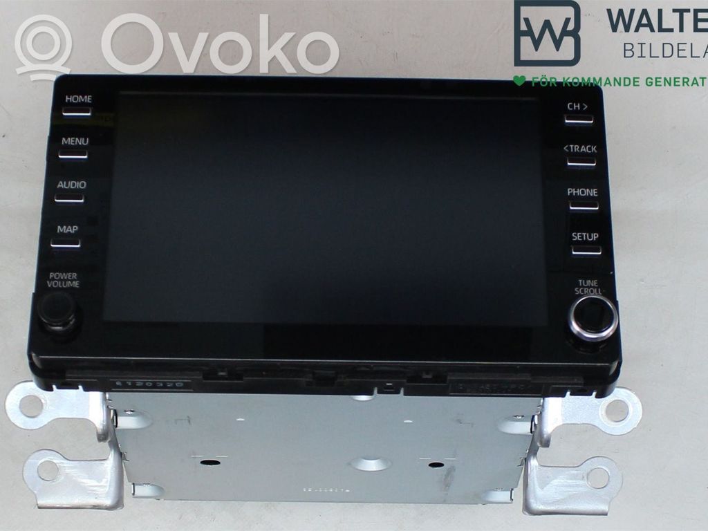Toyota C-HR I Radio/CD/DVD/GPS head unit 