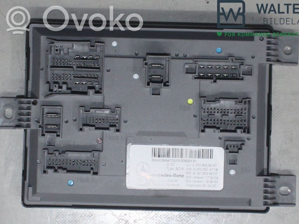 Mercedes-Benz GLC X253 C253 Sonstige Steuergeräte / Module 