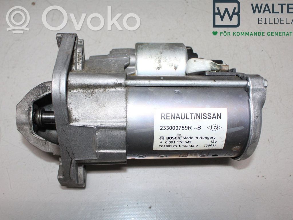 Dacia Dokker Starter motor 
