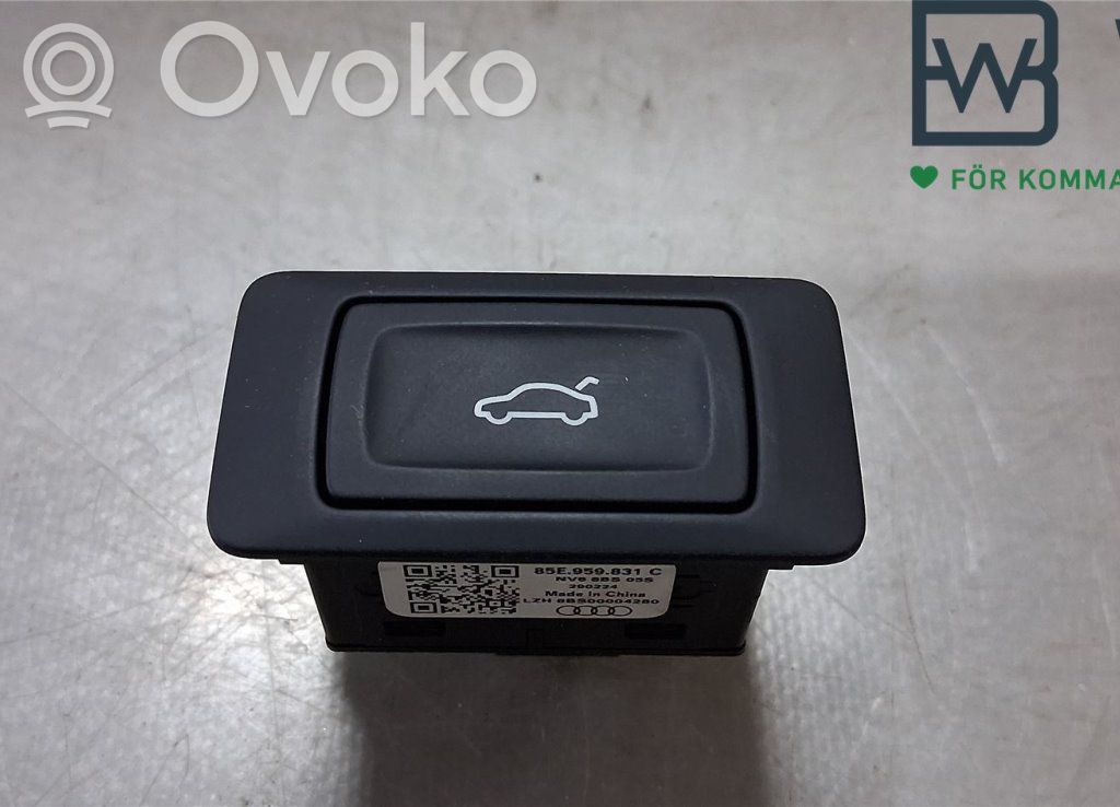 Audi A6 S6 C8 4K Tailgate/boot open switch button 