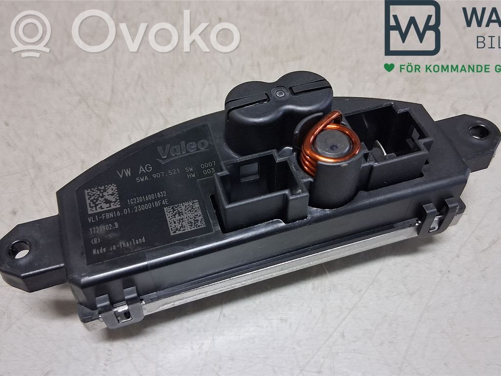 Audi A3 8Y Rezystor / Opornik dmuchawy nawiewu 