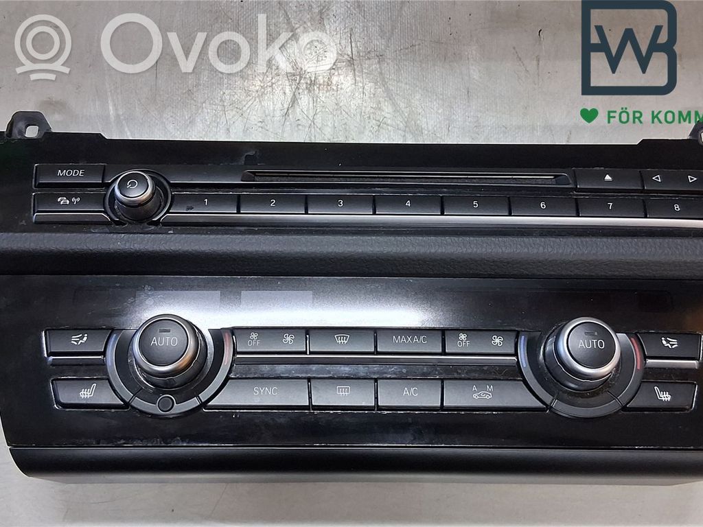 BMW 5 F10 F11 Climate control unit 