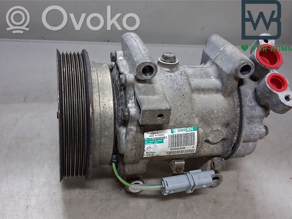 Renault Kangoo II Ilmastointilaitteen kompressorin pumppu (A/C)