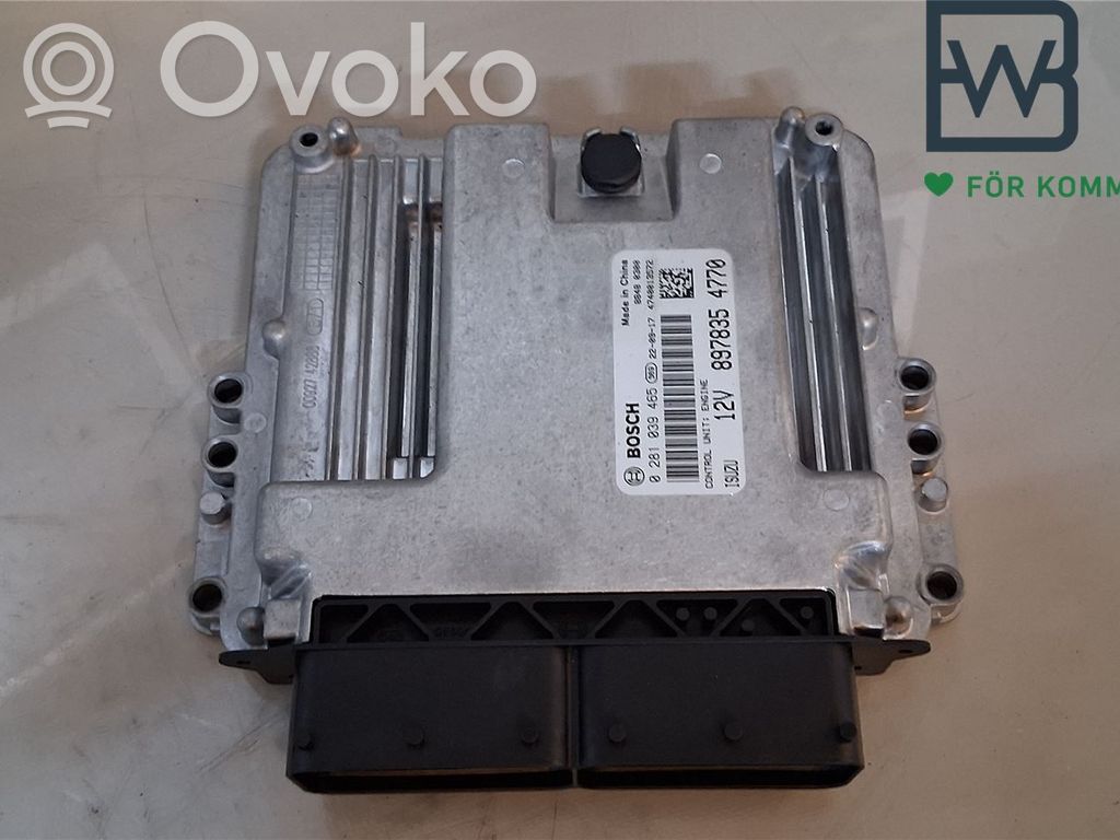 Isuzu D-Max Injection control unit/module 