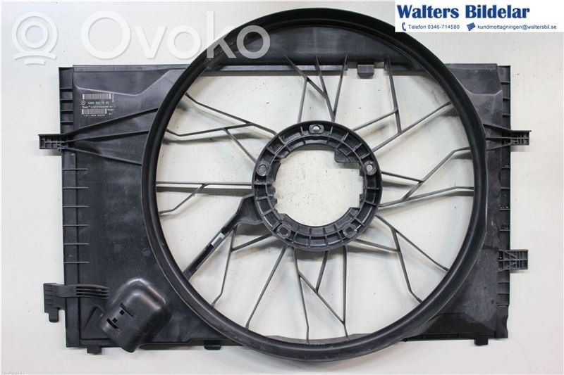 Mercedes-Benz C W203 Suport ventilator radiator