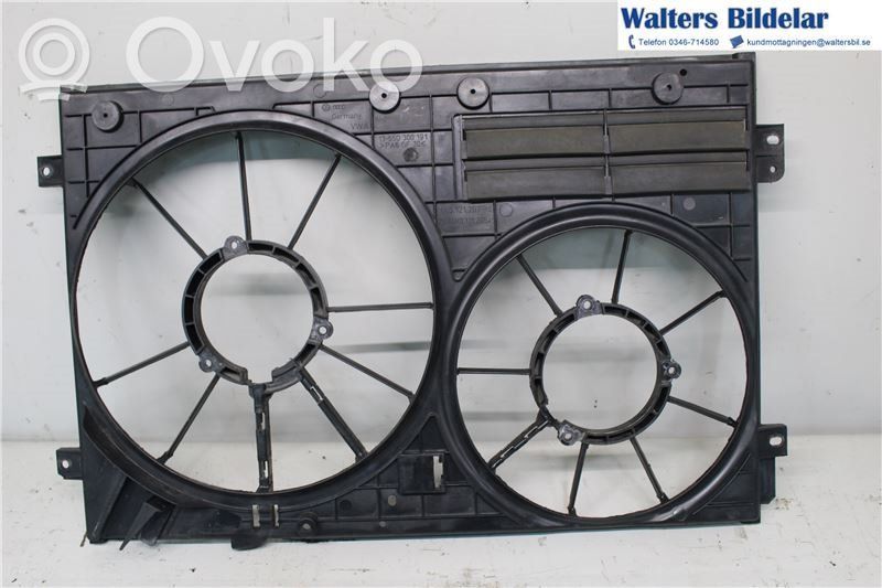 Audi A3 S3 8P Convogliatore ventilatore raffreddamento del radiatore