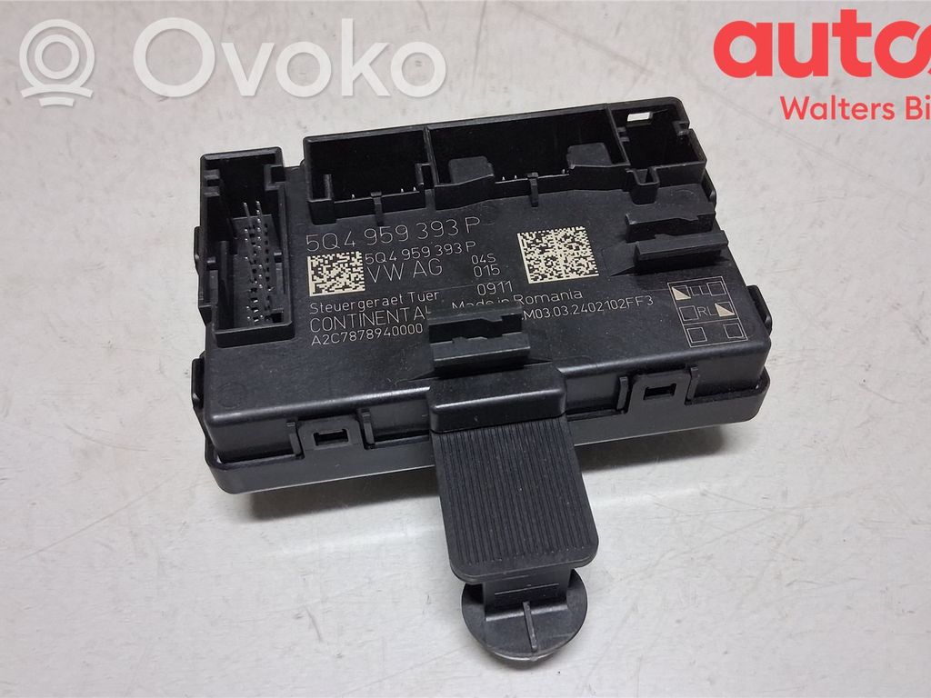 Skoda Octavia Mk4 Unitate/modul comandă uși 