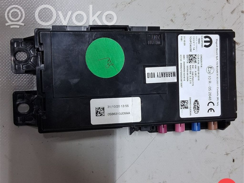 Jeep Renegade Other control units/modules 