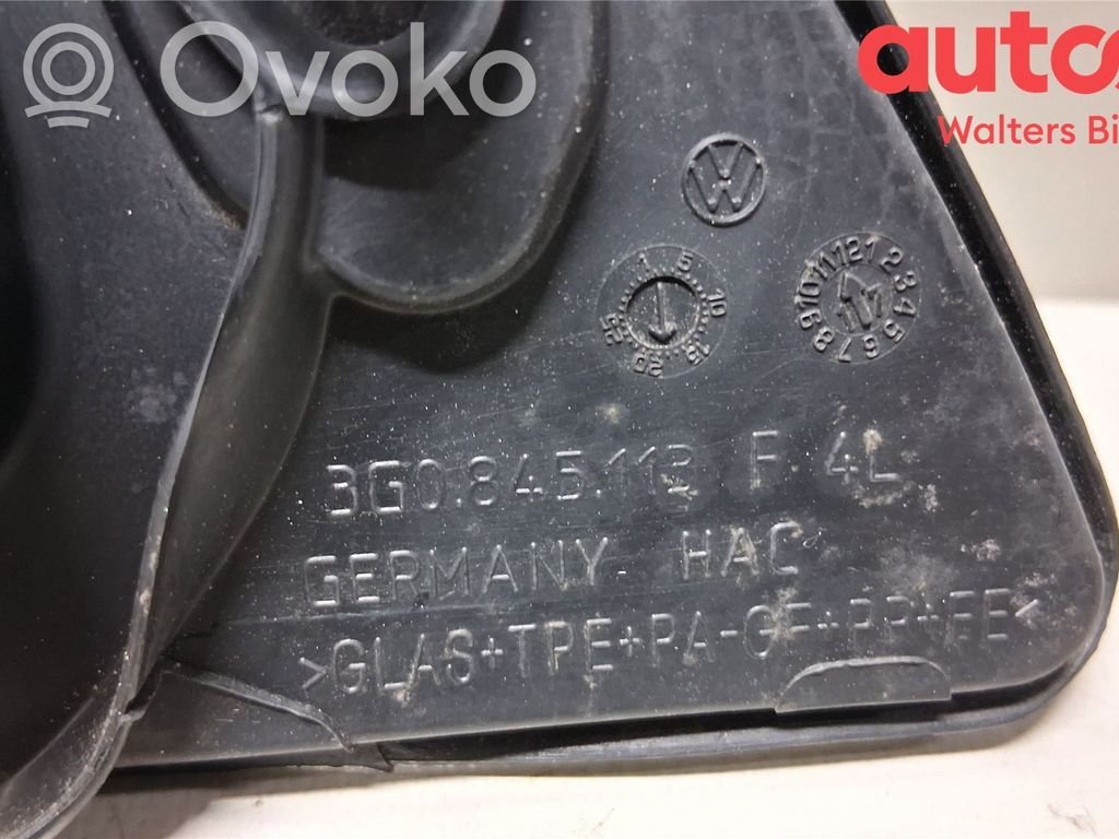 Volkswagen PASSAT B8 Etuoven kulmalasi, neliovinen malli 
