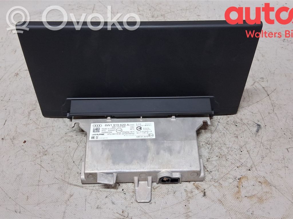 Audi A4 S4 B9 8W Monitor / wyświetlacz / ekran