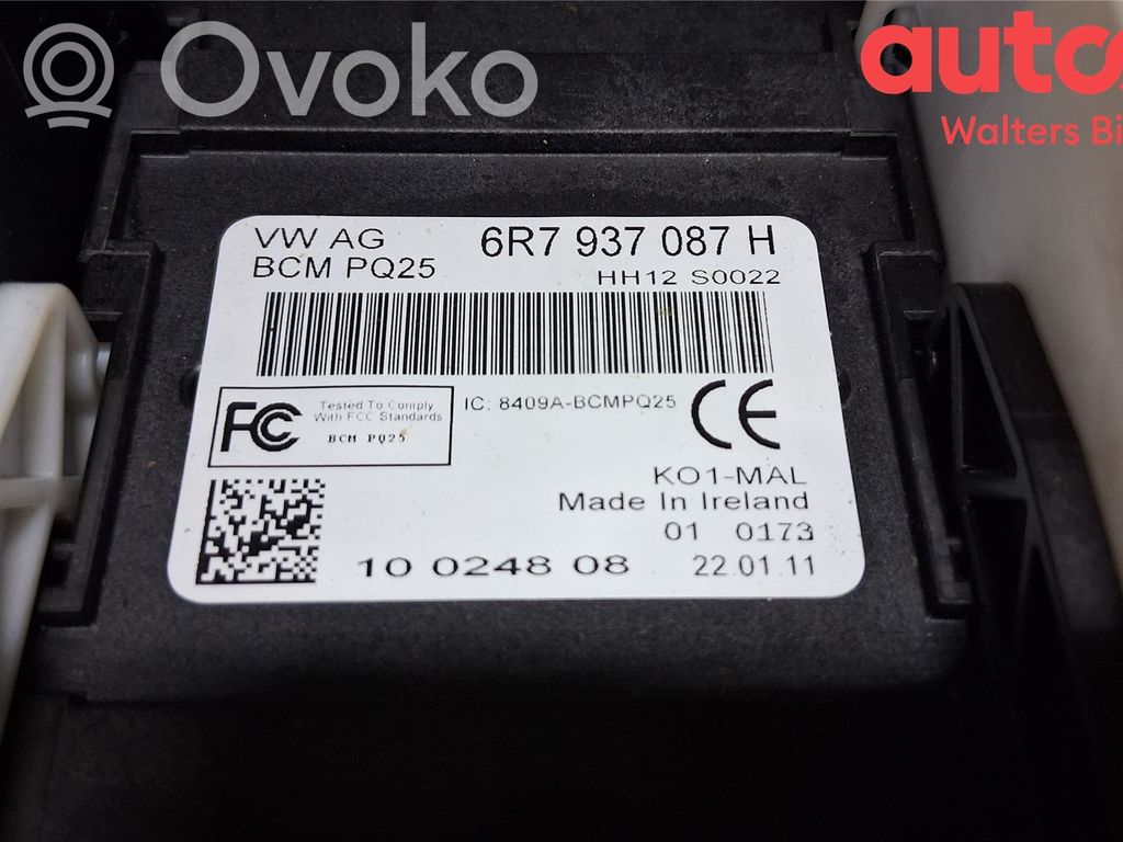 Skoda Fabia Mk2 (5J) Modul confort 