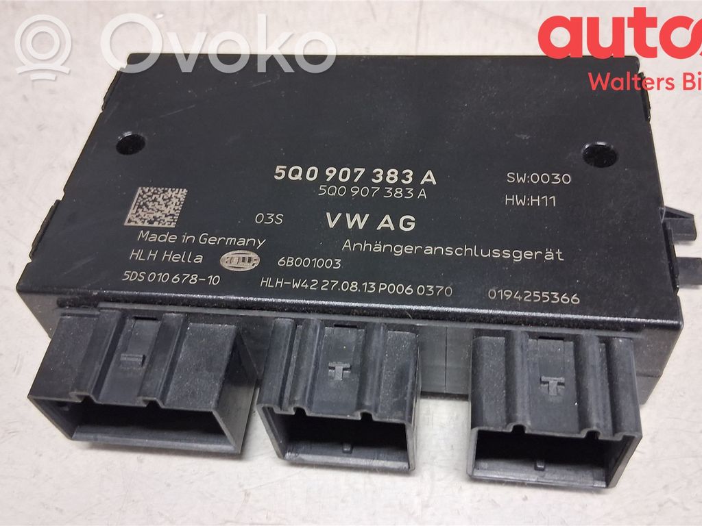 Sterownik / Moduł haka holowniczego   5Q0907383AZ01,5Q0907383A,5Q0907383A