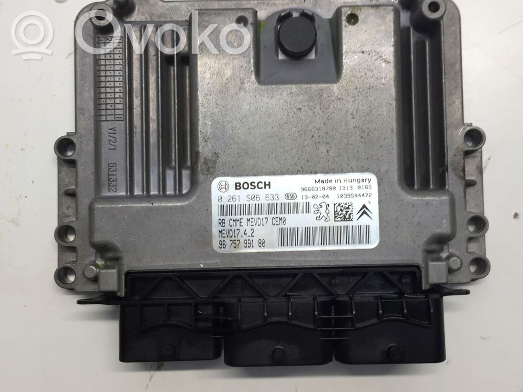 Engine control unit/module   9666318780,9675799180