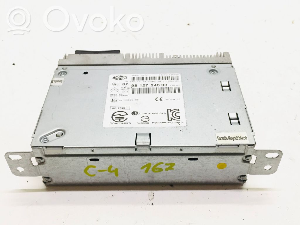 Citroen C4 II Panel / Radioodtwarzacz CD/DVD/GPS 