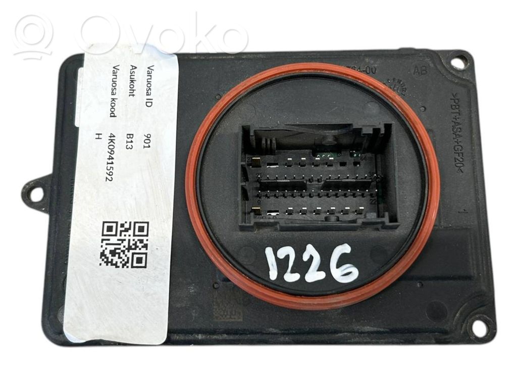 Audi A6 S6 C8 4K Módulo de control de balasto LED 
