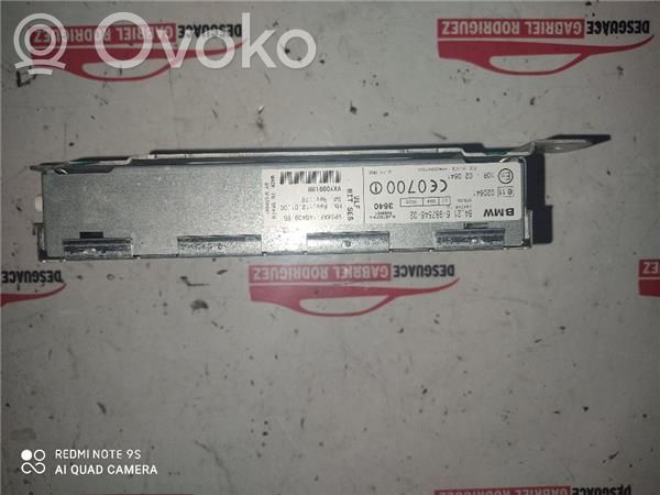 BMW X3 E83 Dzinēja vadības bloks 