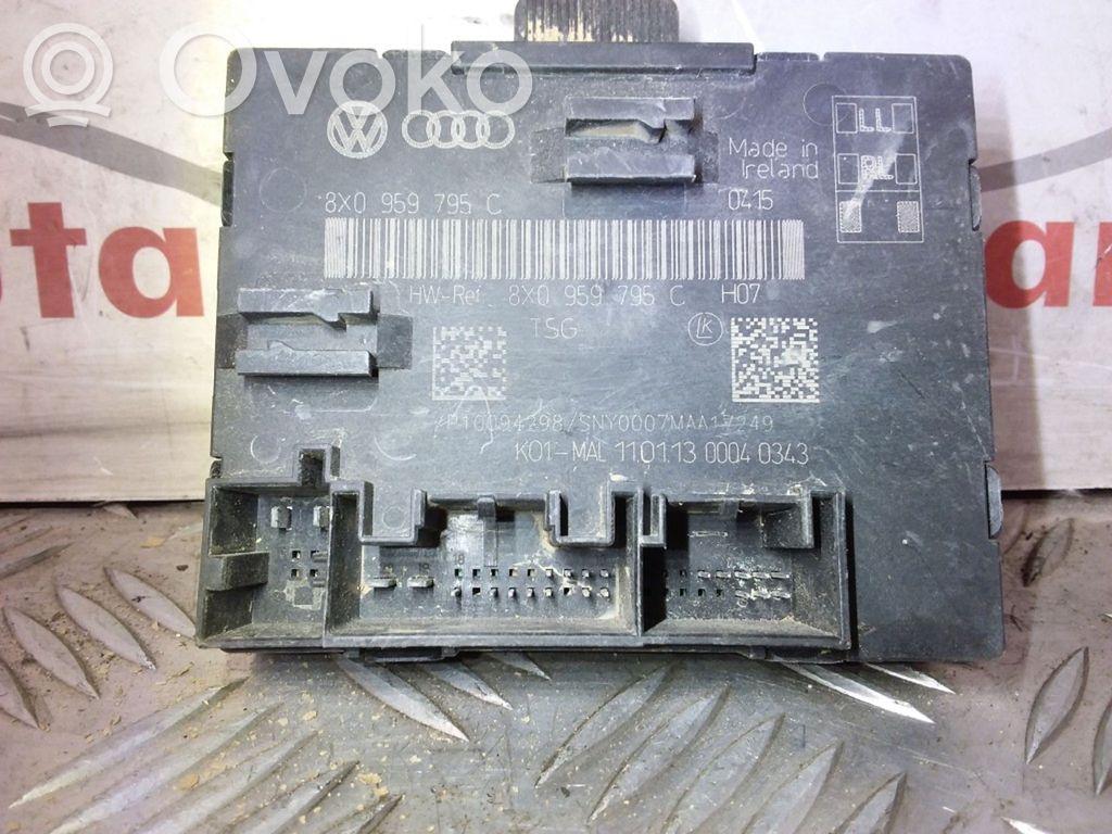 Audi Q3 8U Door control unit/module 