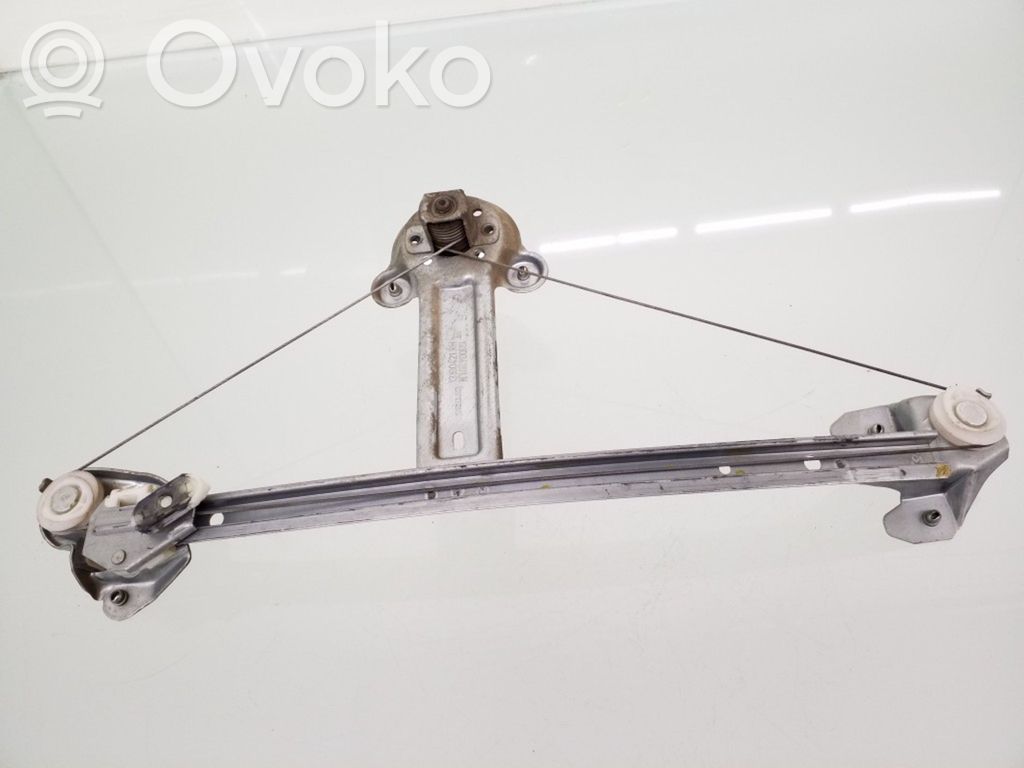 Opel Astra H Ręczny podnośnik szyby drzwi tylnych 