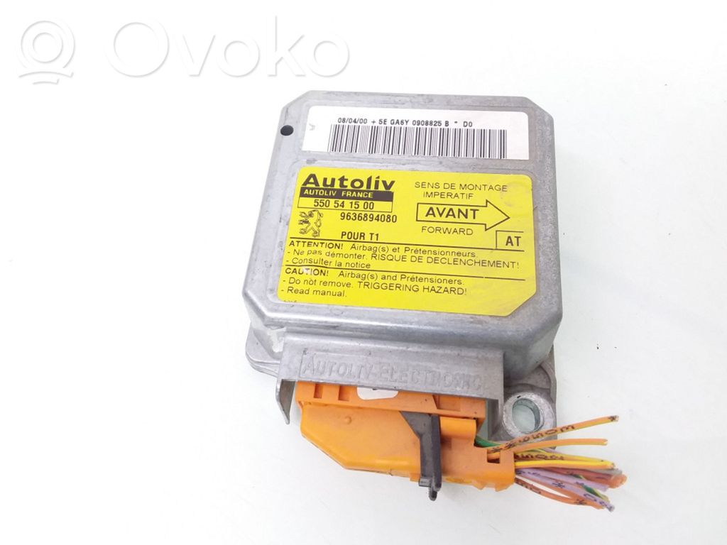 Peugeot 206 Airbag control unit/module 