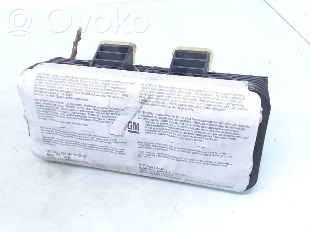 Opel Astra G Poduszka powietrzna Airbag pasażera 