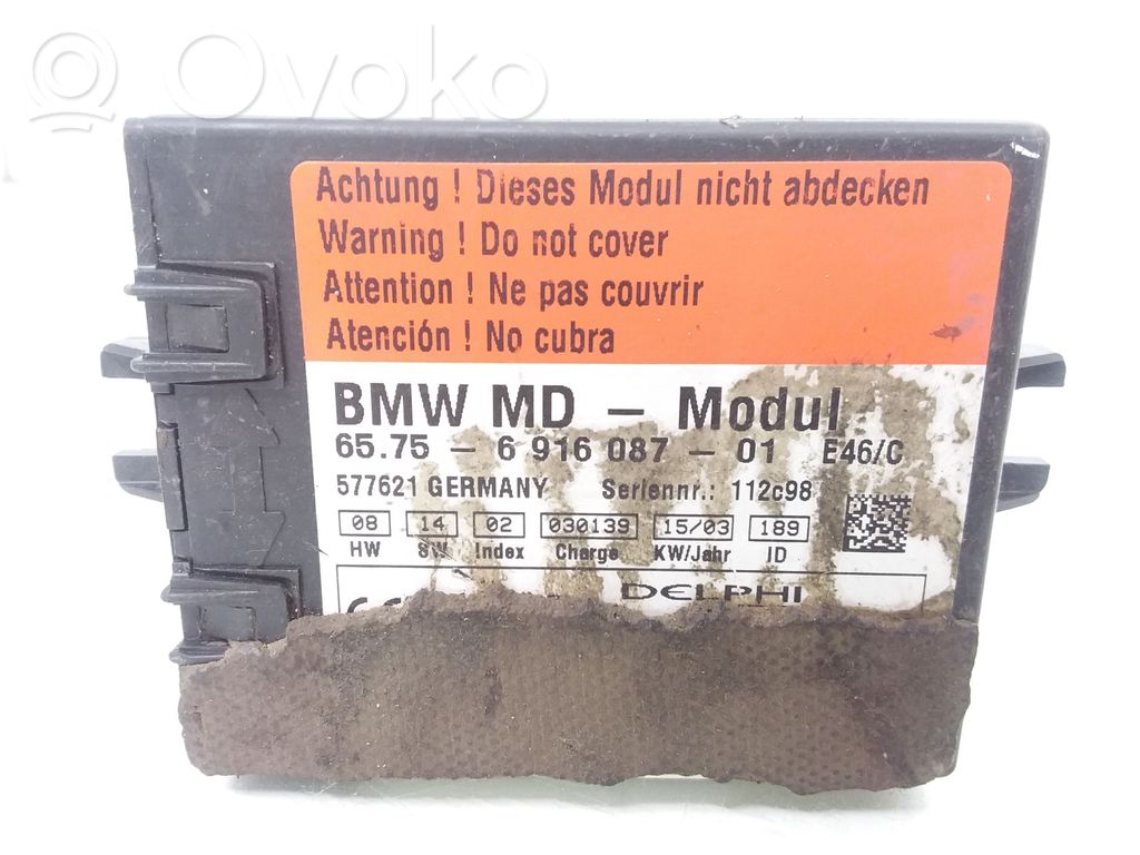 BMW 3 E46 Alarm control unit/module 