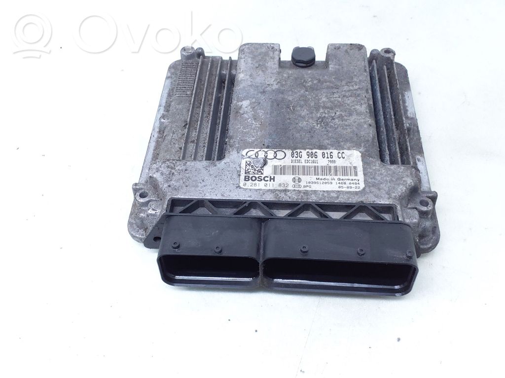 Audi A3 S3 A3 Sportback 8P Engine control unit/module 