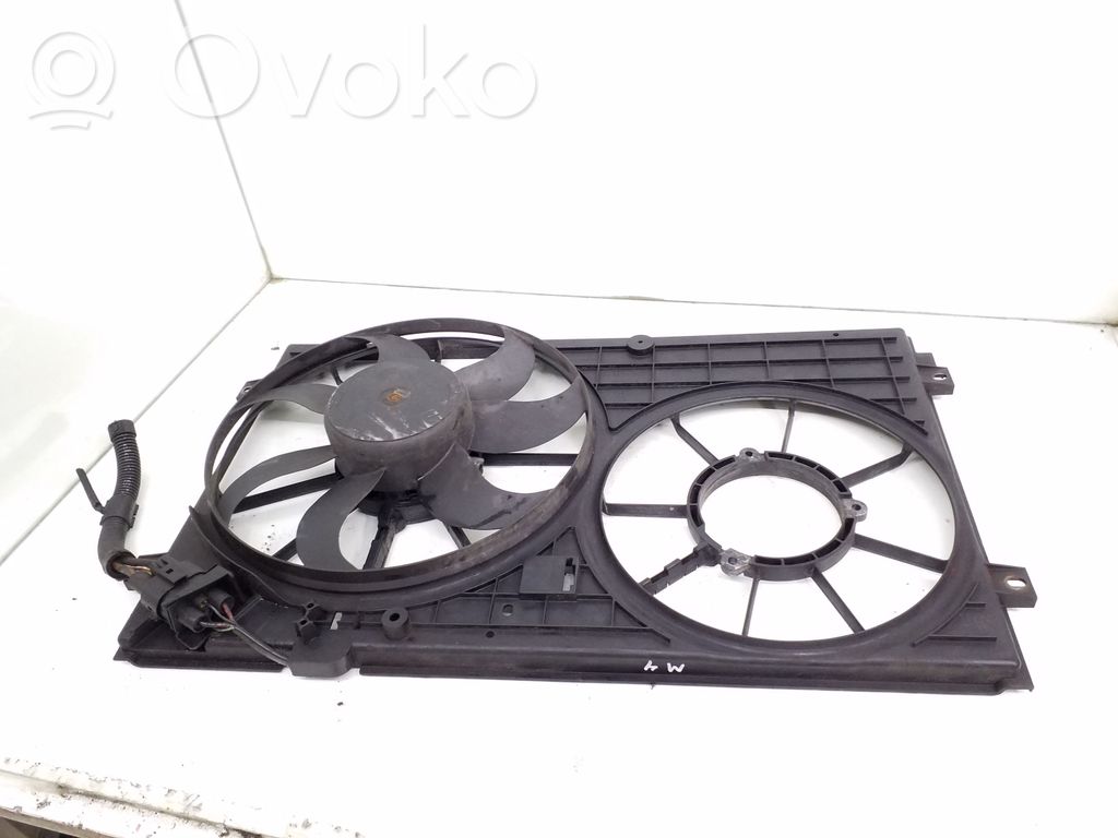 Volkswagen PASSAT B6 Ventilatore di raffreddamento elettrico del radiatore
