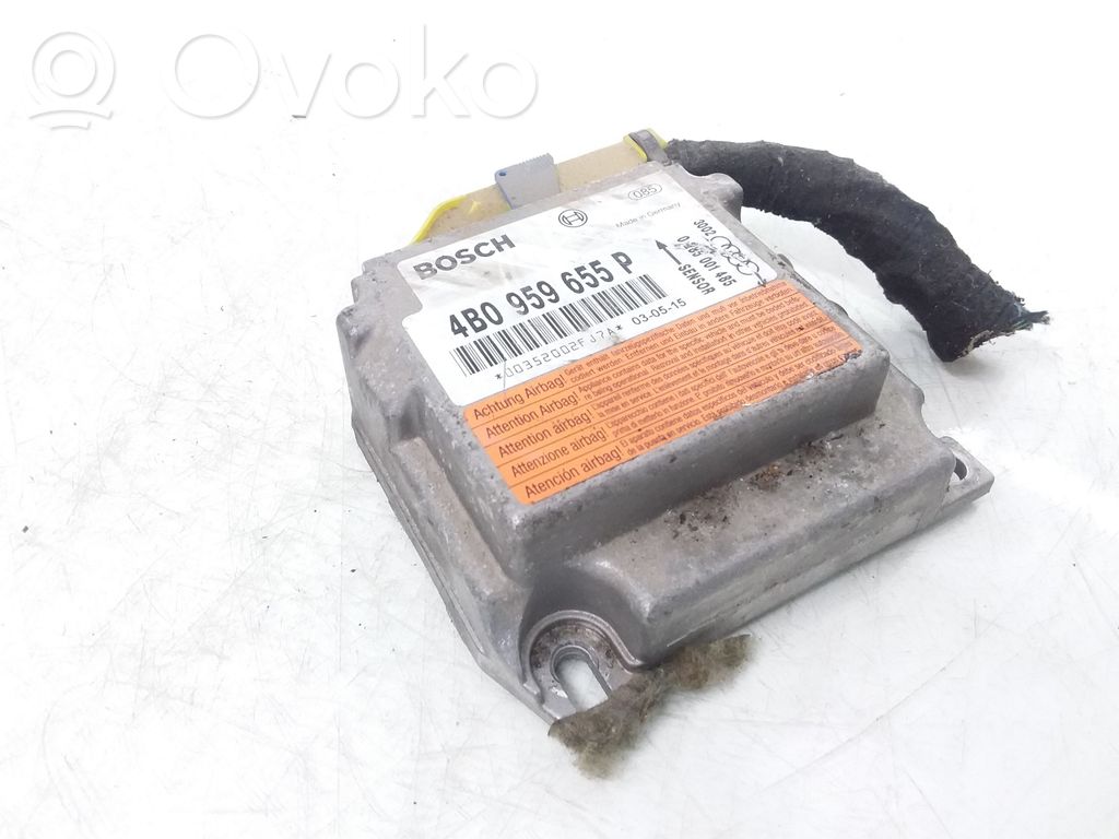 Module de contrôle airbag   4B0959655P,0285001485