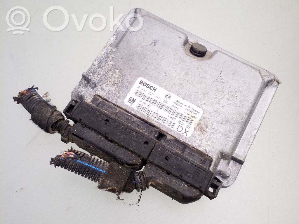 Sterownik / Moduł ECU   0281001971,09180353
