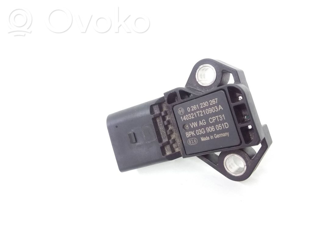 Luftdrucksensor   03G906051D,0261230267,038906051B,03C906051J,04E906051A,1136735,1209552,2085160,38906051B,3F145673F,3G906051D,99VW9E928AB,PF100636PB