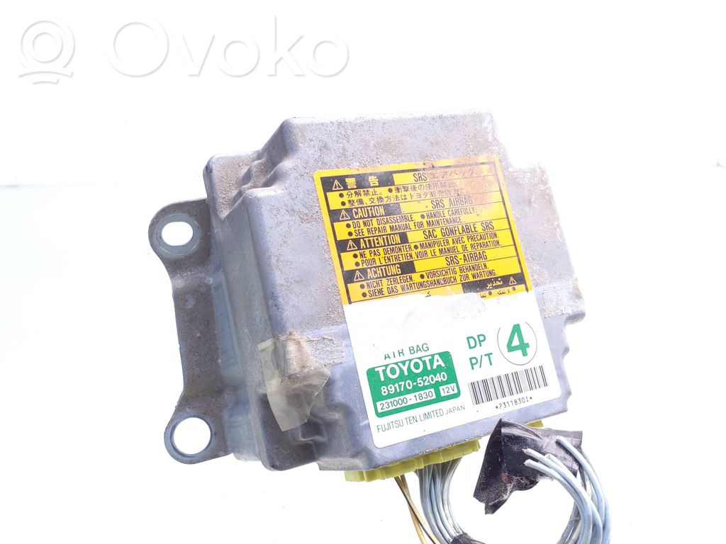 Centralina/modulo airbag   8917052040,2310001830